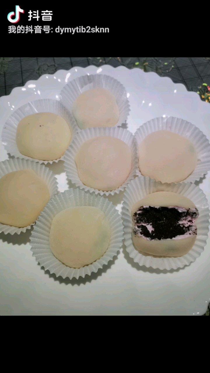 腹黑白胖子——奥利奥雪媚娘