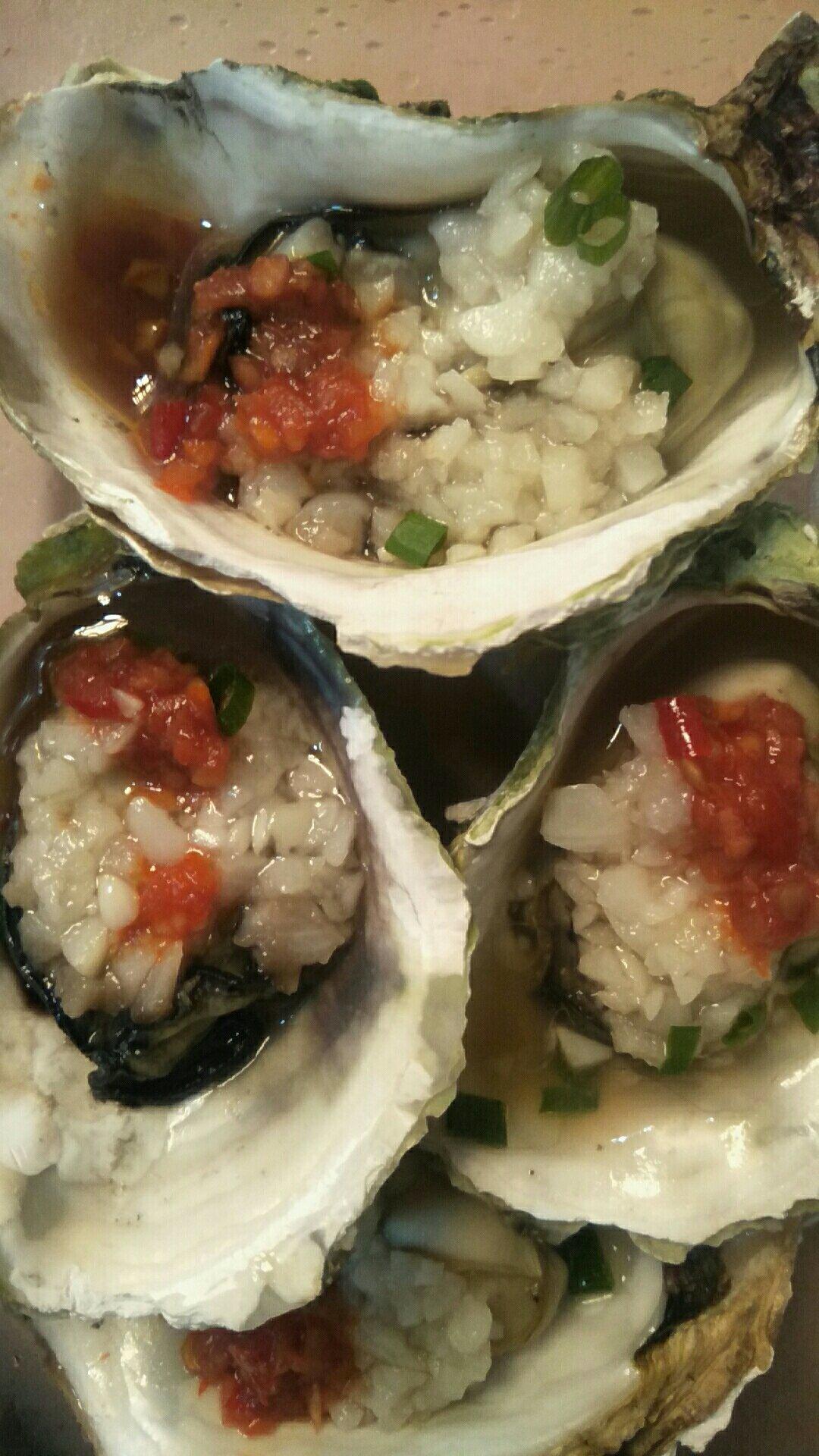 超简单～蒸蒜蓉生蚝