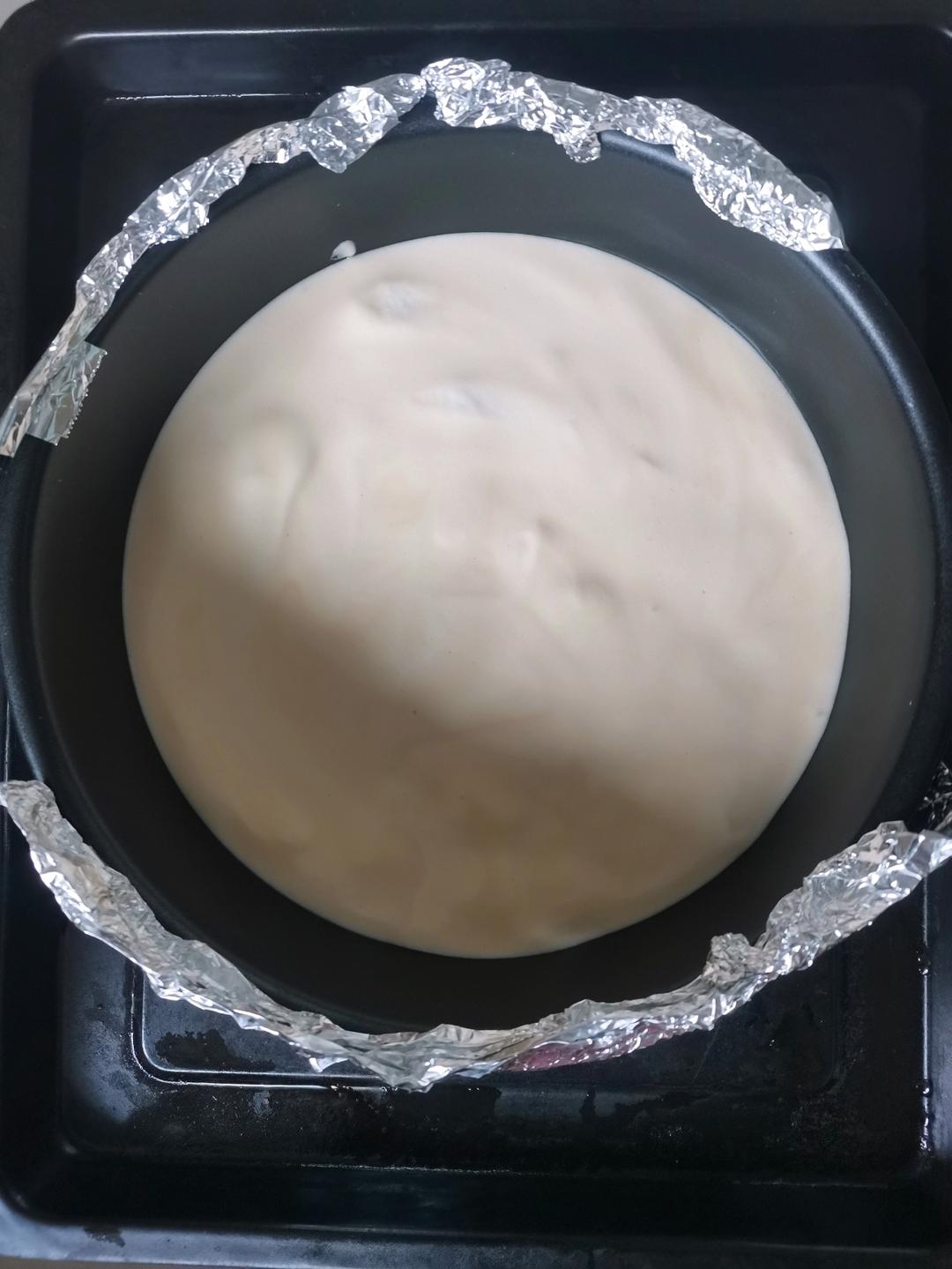 不用奶油奶酪也能做的“轻乳酪蛋糕”🍰
