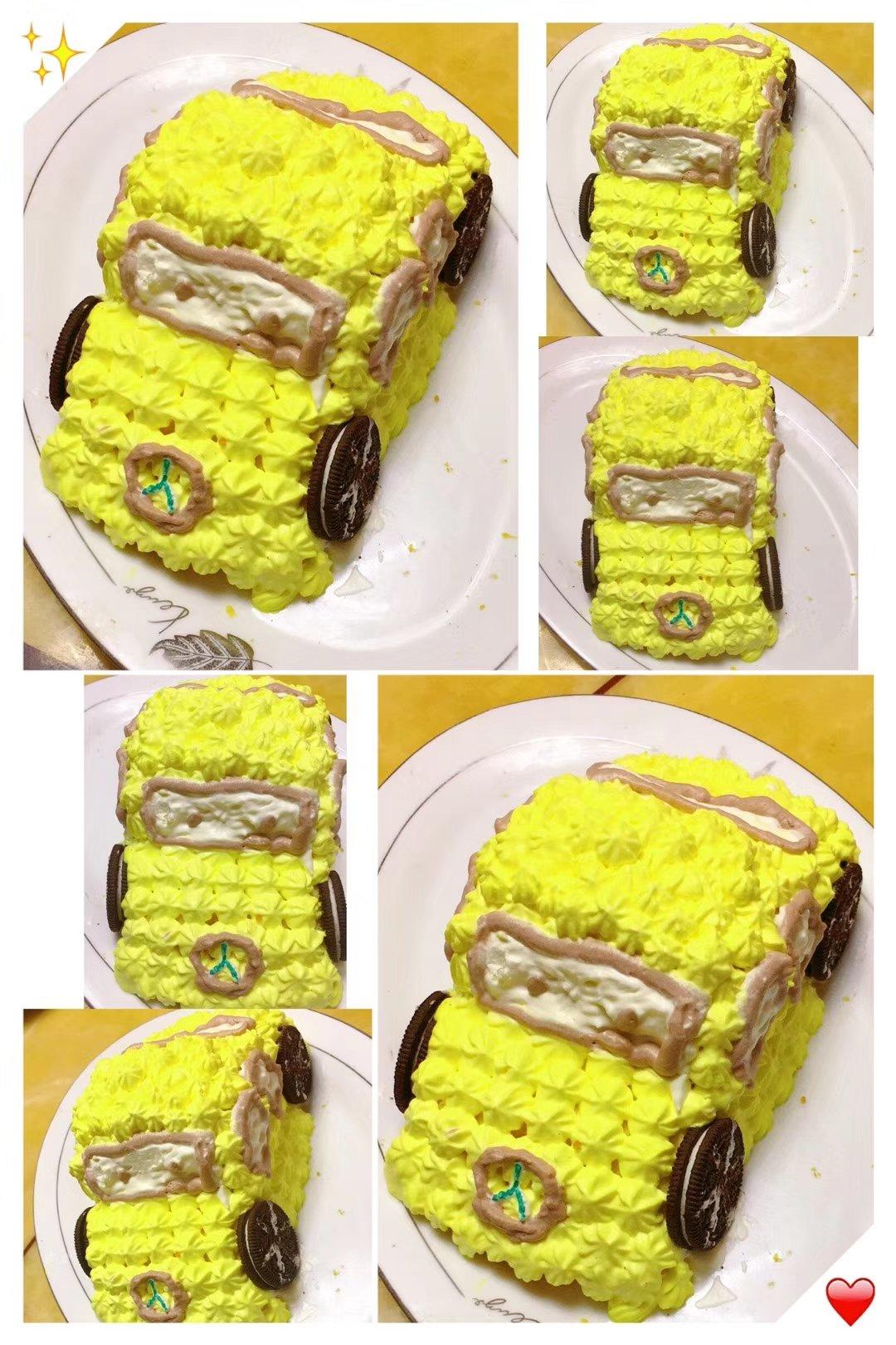 萌萌小汽车蛋糕