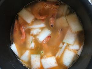 冬瓜虾汤的做法 步骤4