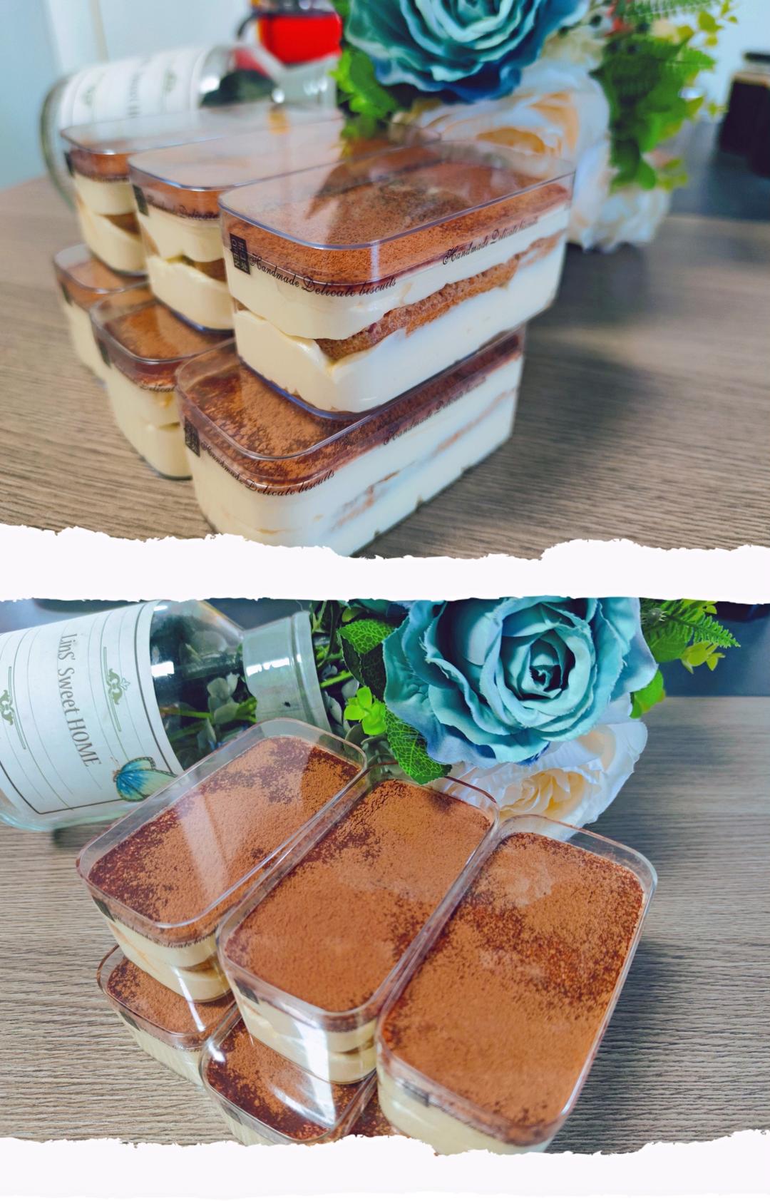 无需烤箱 | 意式经典提拉米苏🍰入口即化