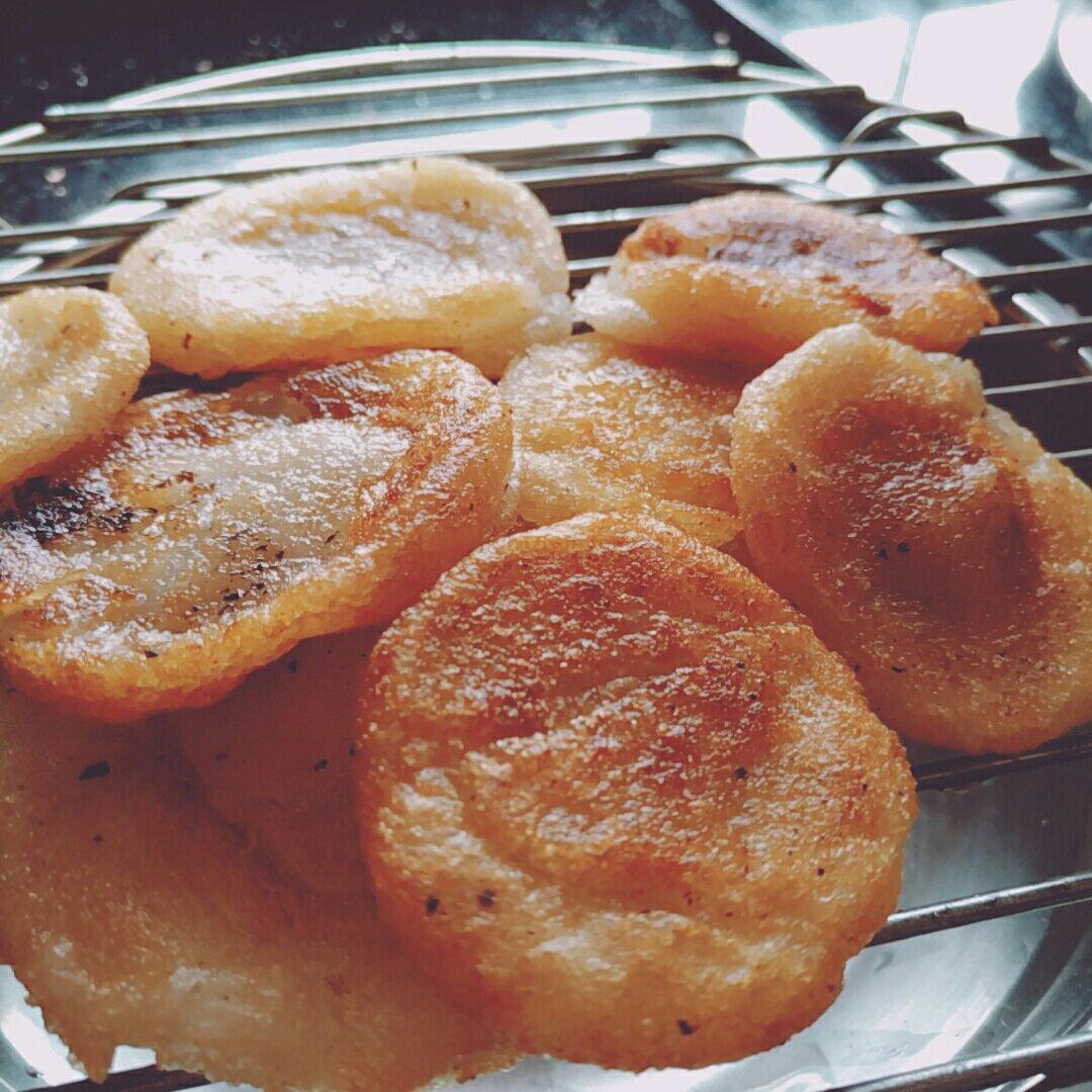 乔一酱呀做的油饼糯米粉