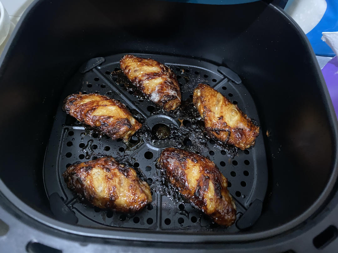 无油！空气炸锅烤鸡翅