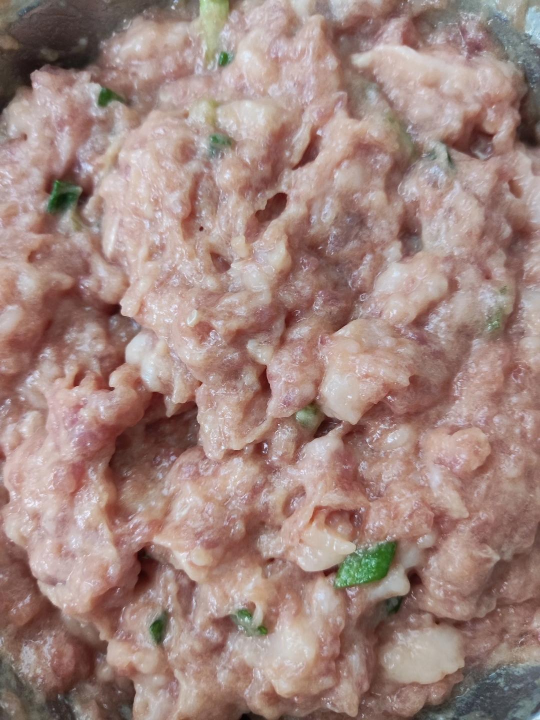 肉不柴的馄饨馅