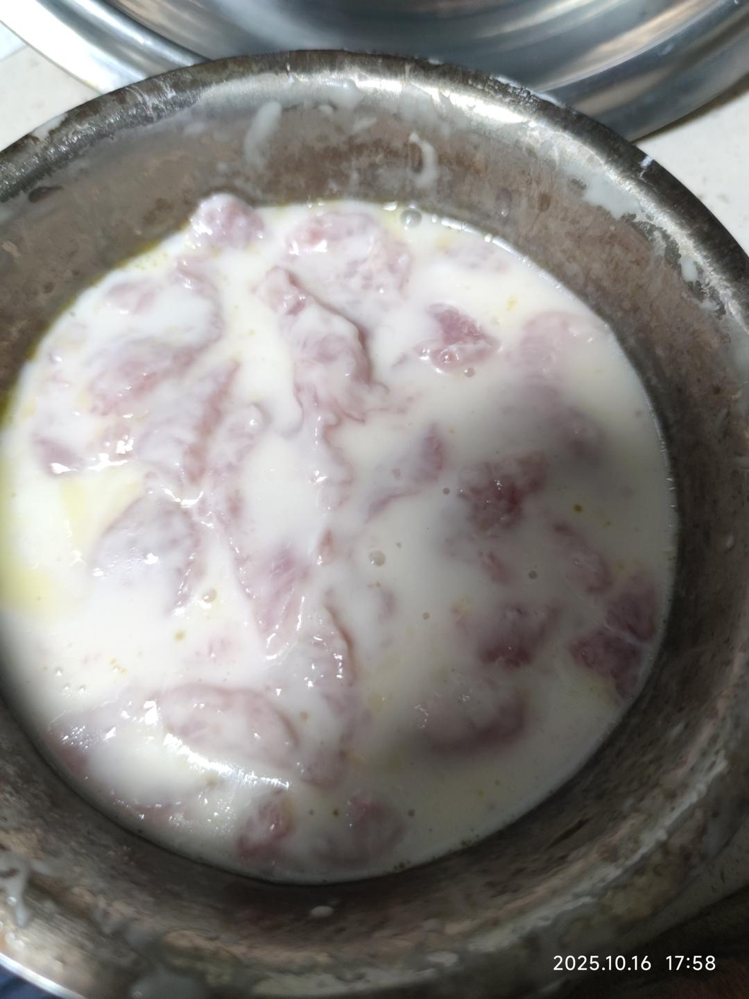 纯奶手撕吐司的做法 步骤1