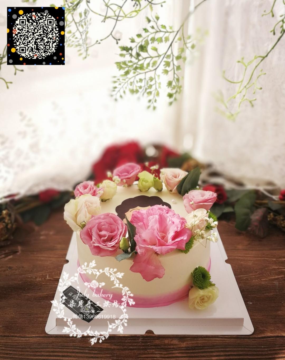鲜花蛋糕