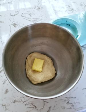 葱香火腿排包（一次发酵）的做法 步骤3