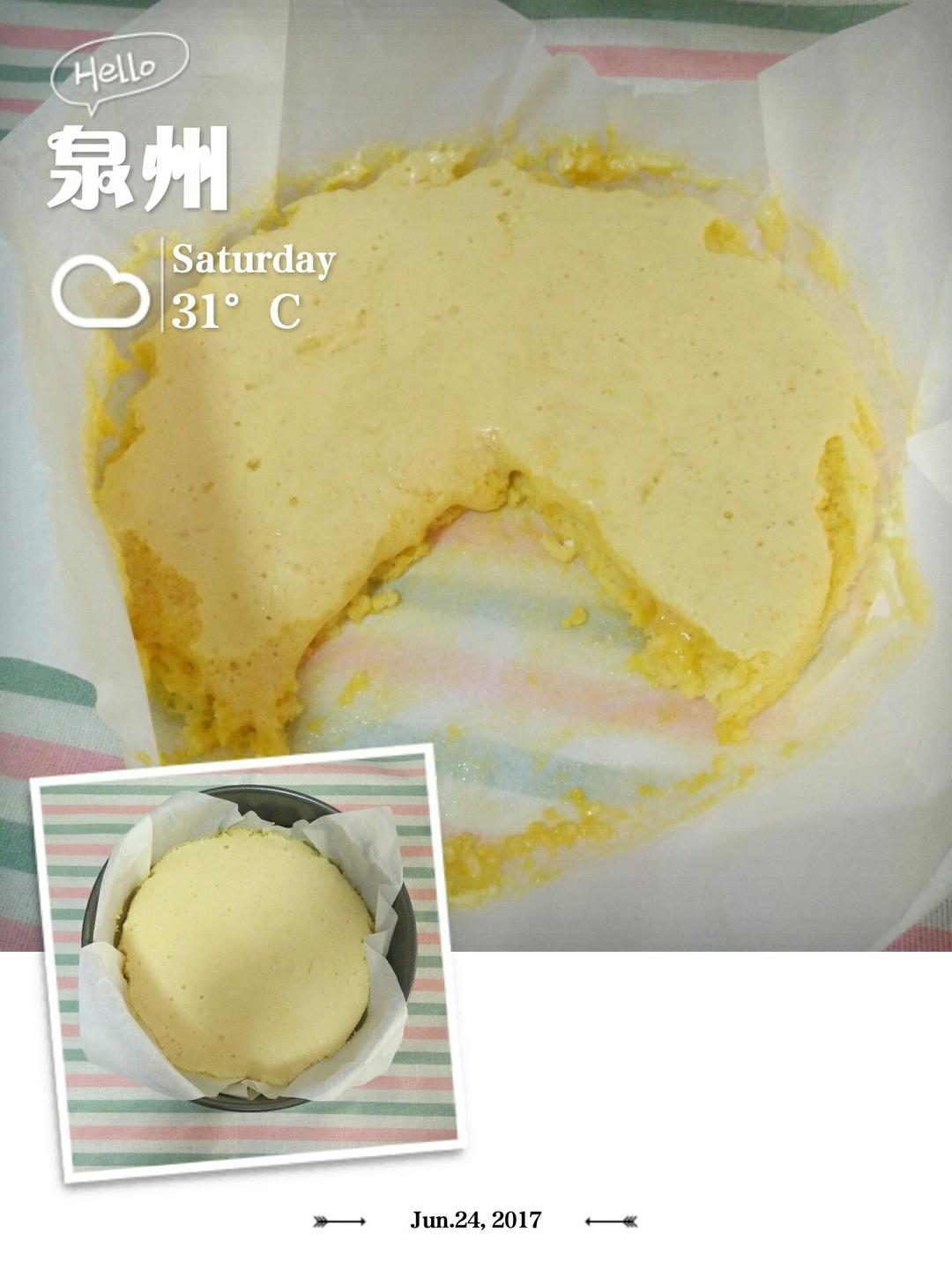 蜂蜜凹蛋糕