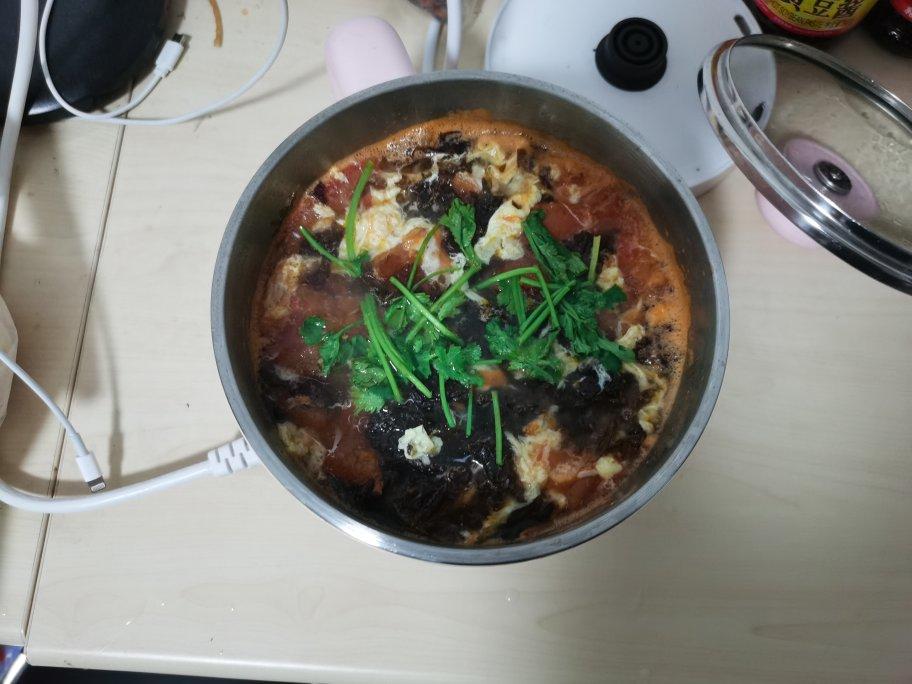 番茄紫菜鸡蛋汤