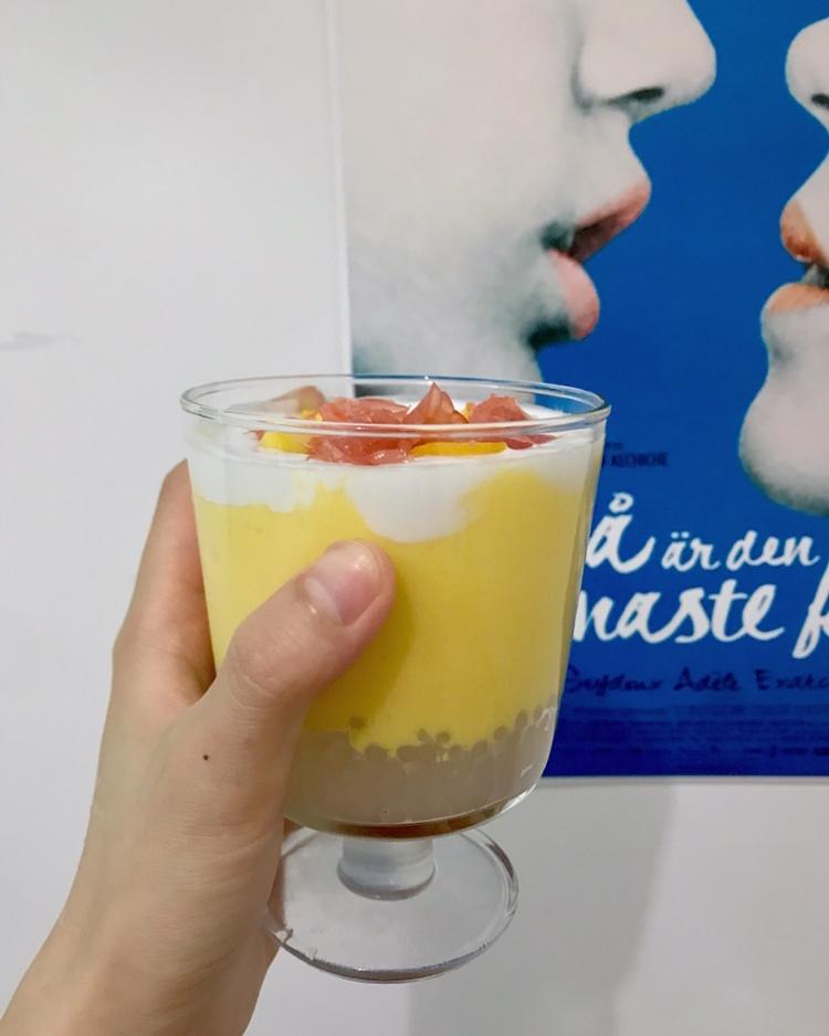 不输甜品店的杨枝甘露