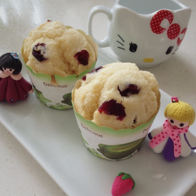 蔓越莓麦芬蛋糕