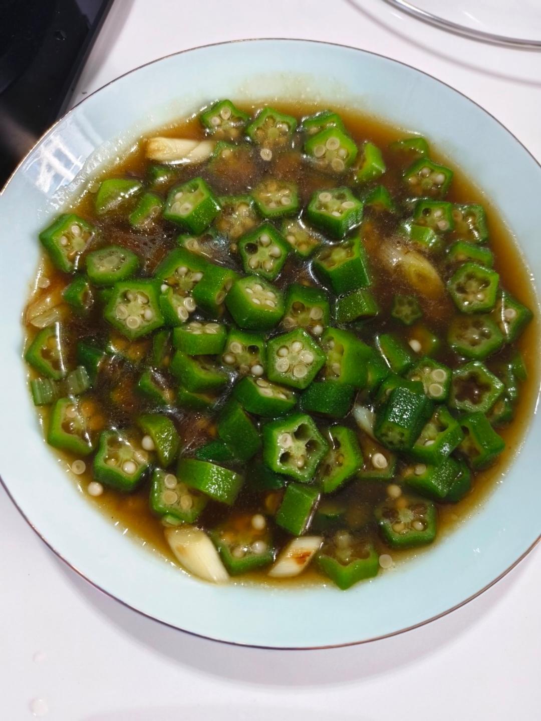 蚝油秋葵