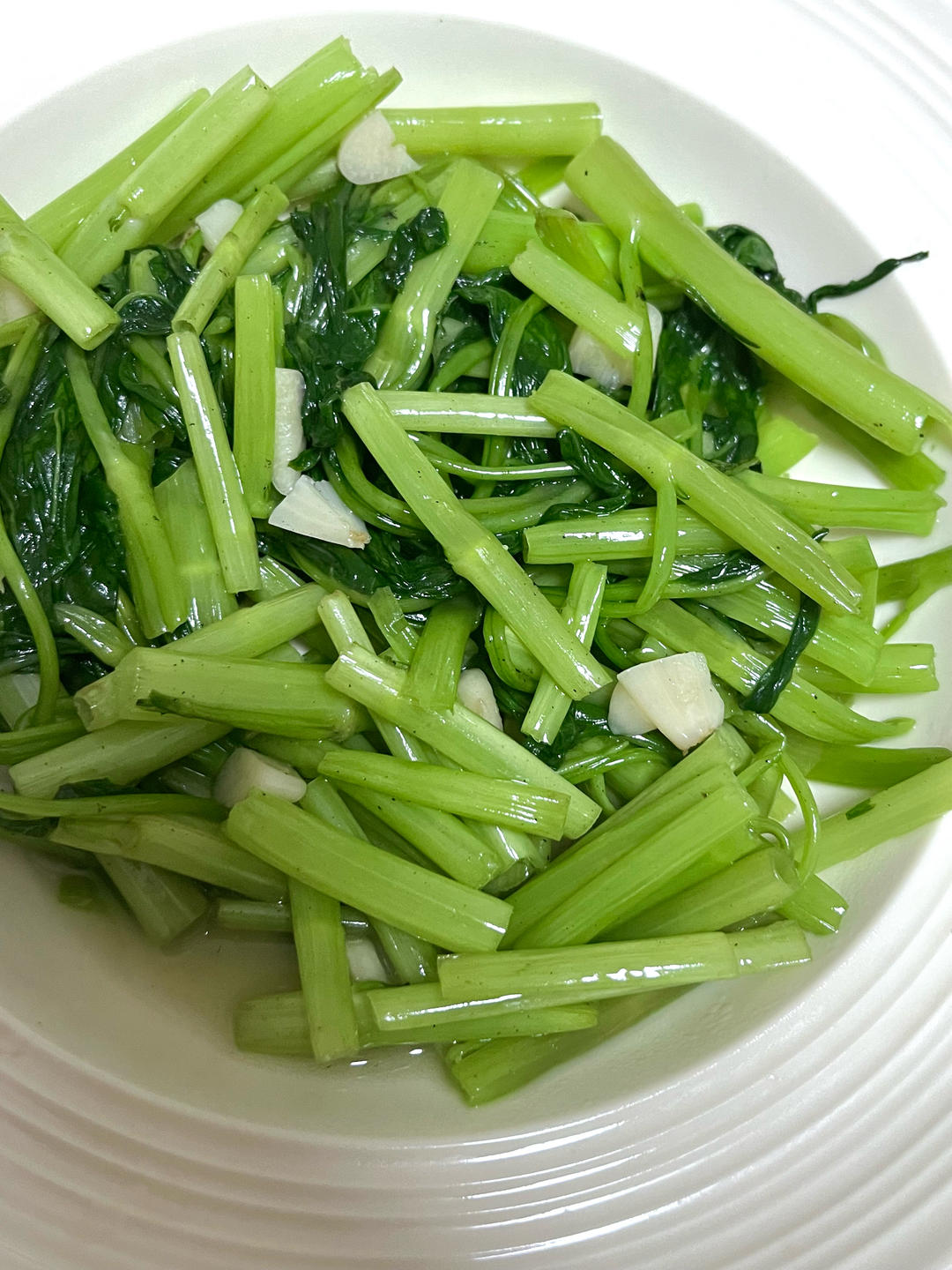 蒜香空心菜❗️5分钟快手菜