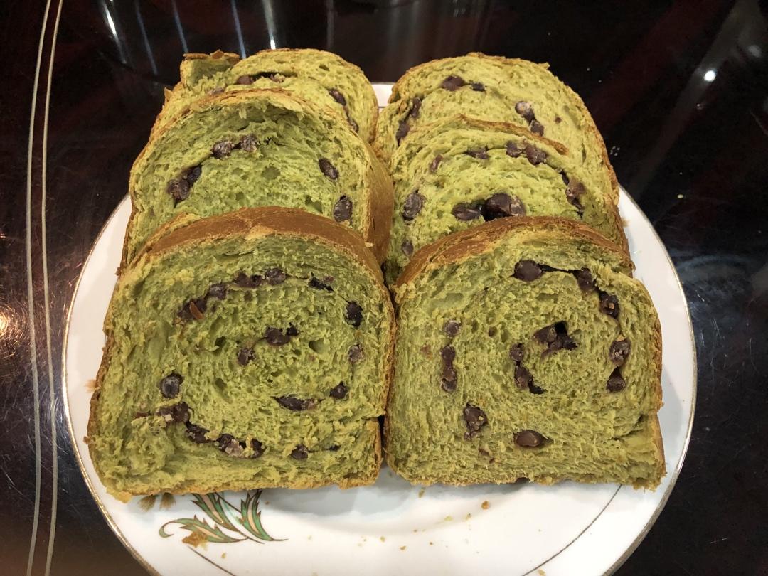 抹茶红豆吐司（详述手揉方法)