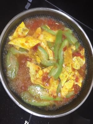 时节之美—丝瓜番茄鸡蛋汤的做法 步骤11