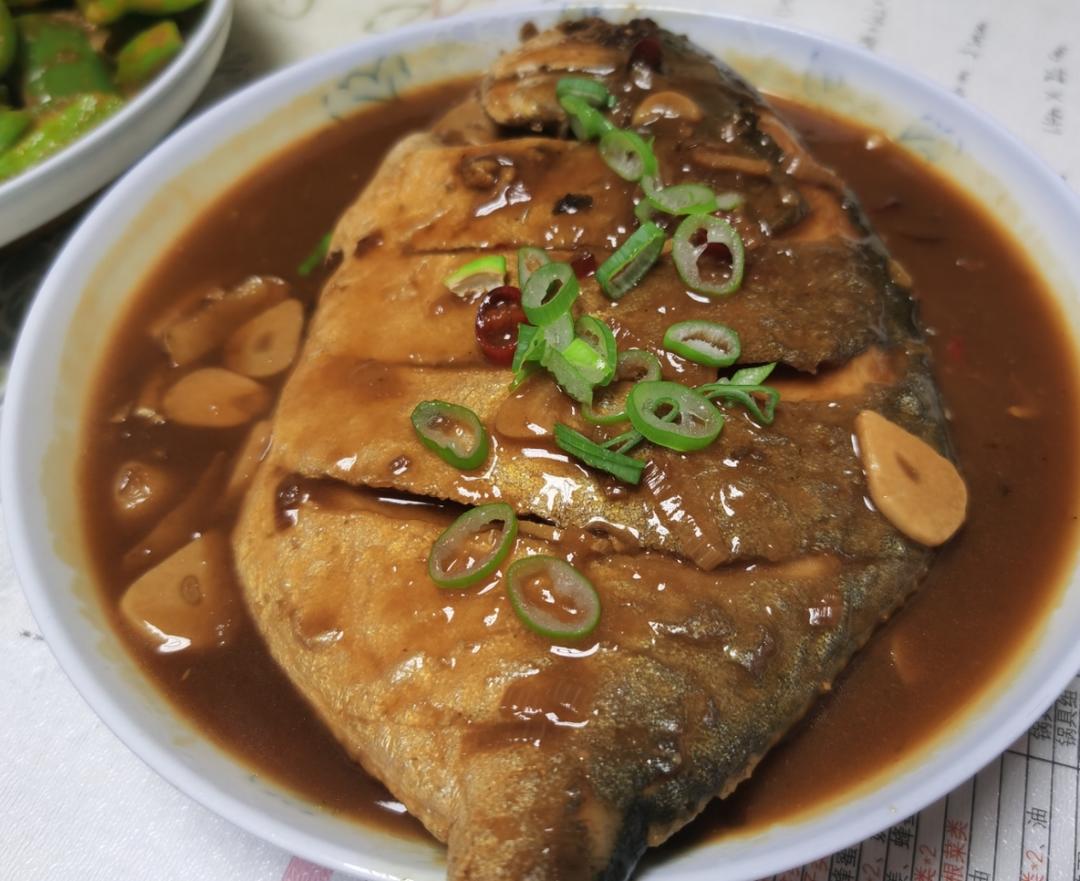 家常红烧鲳鱼