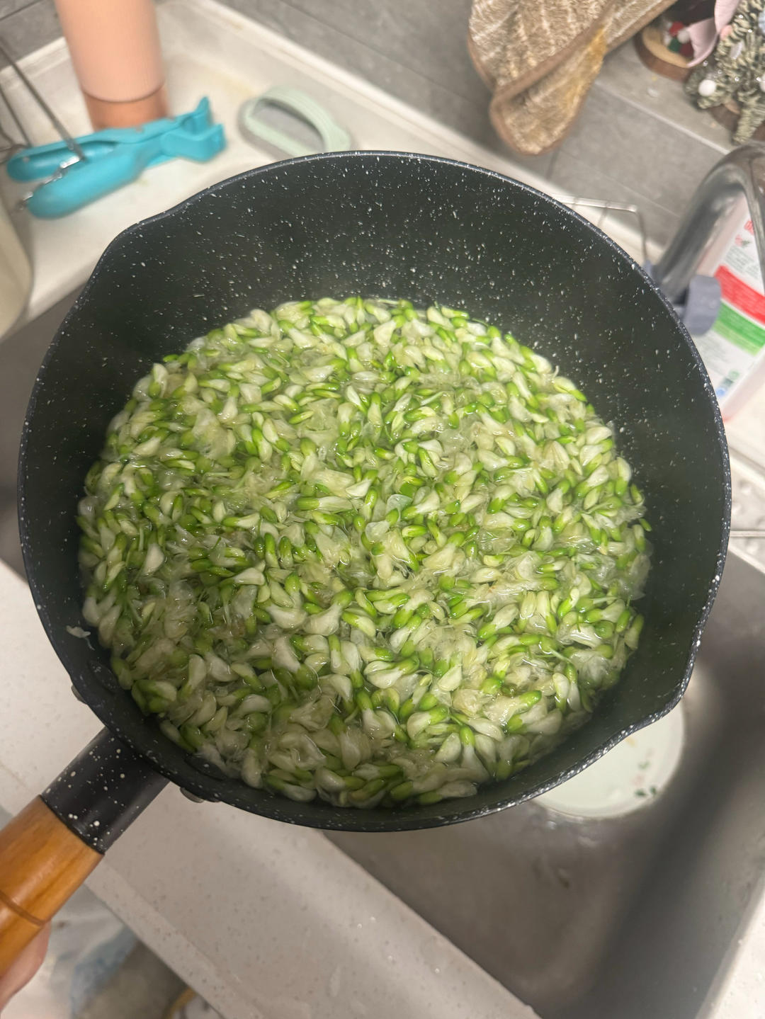 春日限定槐花炒鸡蛋