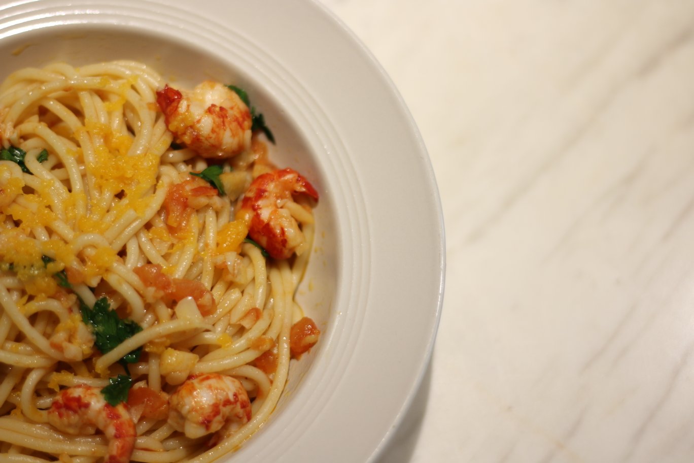 小龙虾意面pasta | 觅食菜谱