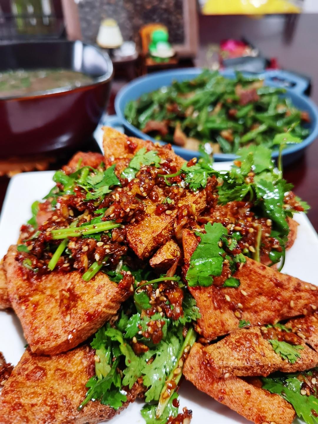 香辣脆皮豆腐