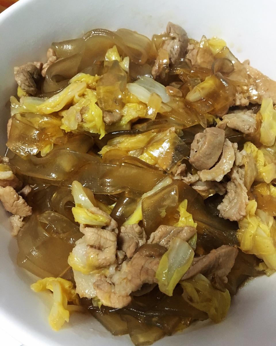 白菜炖粉条