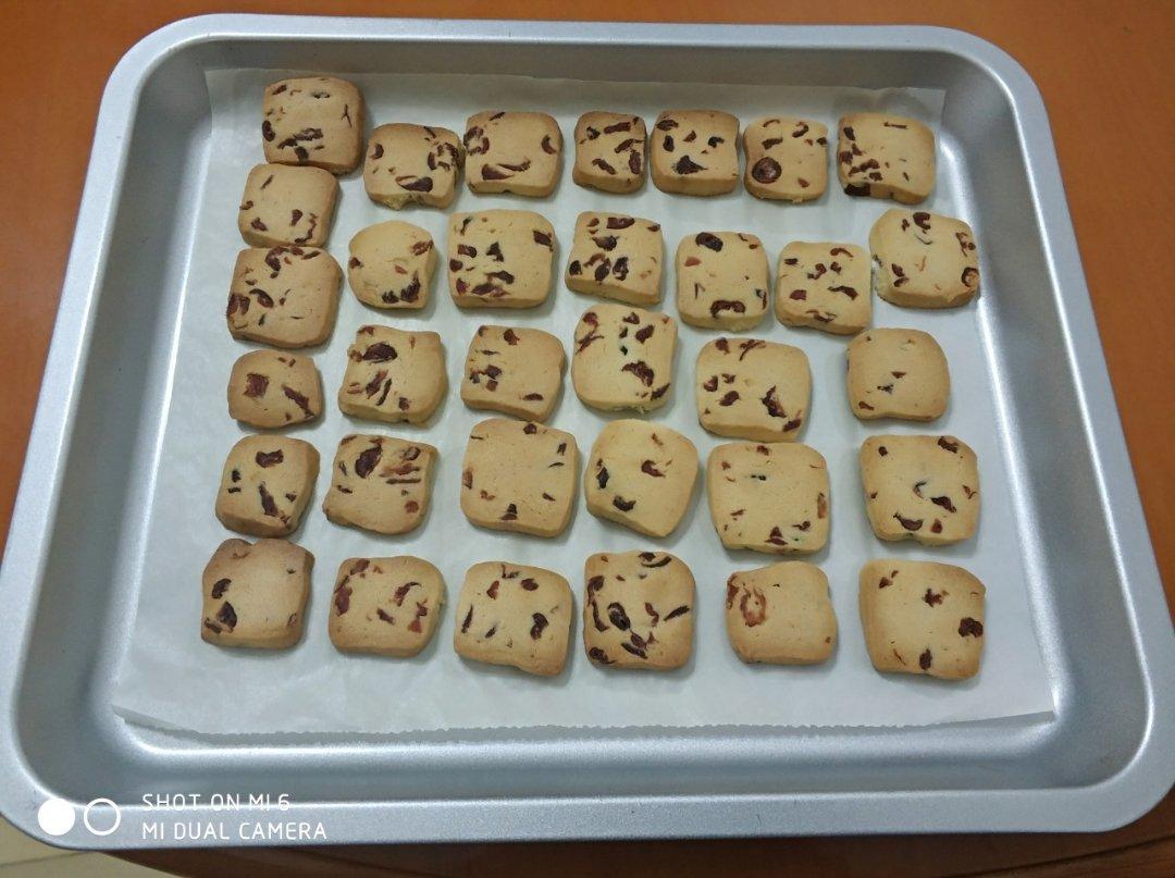 蔓越莓饼干制作