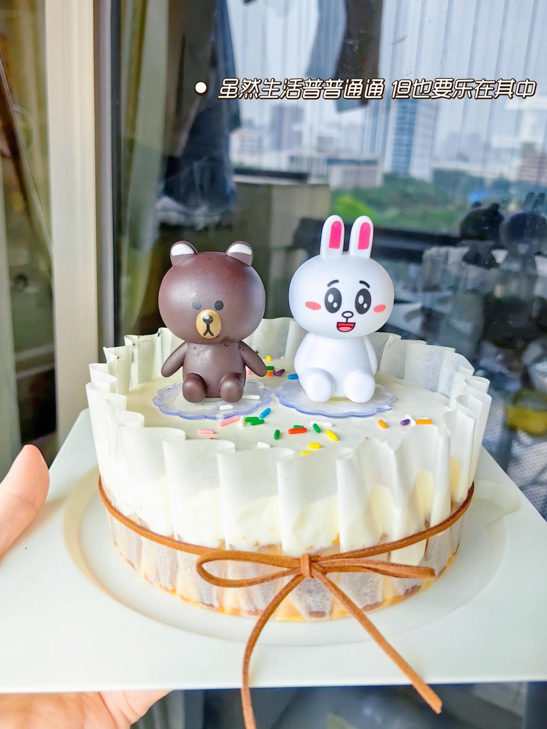 200g奶油奶酪配方，6寸巴斯克蛋糕！