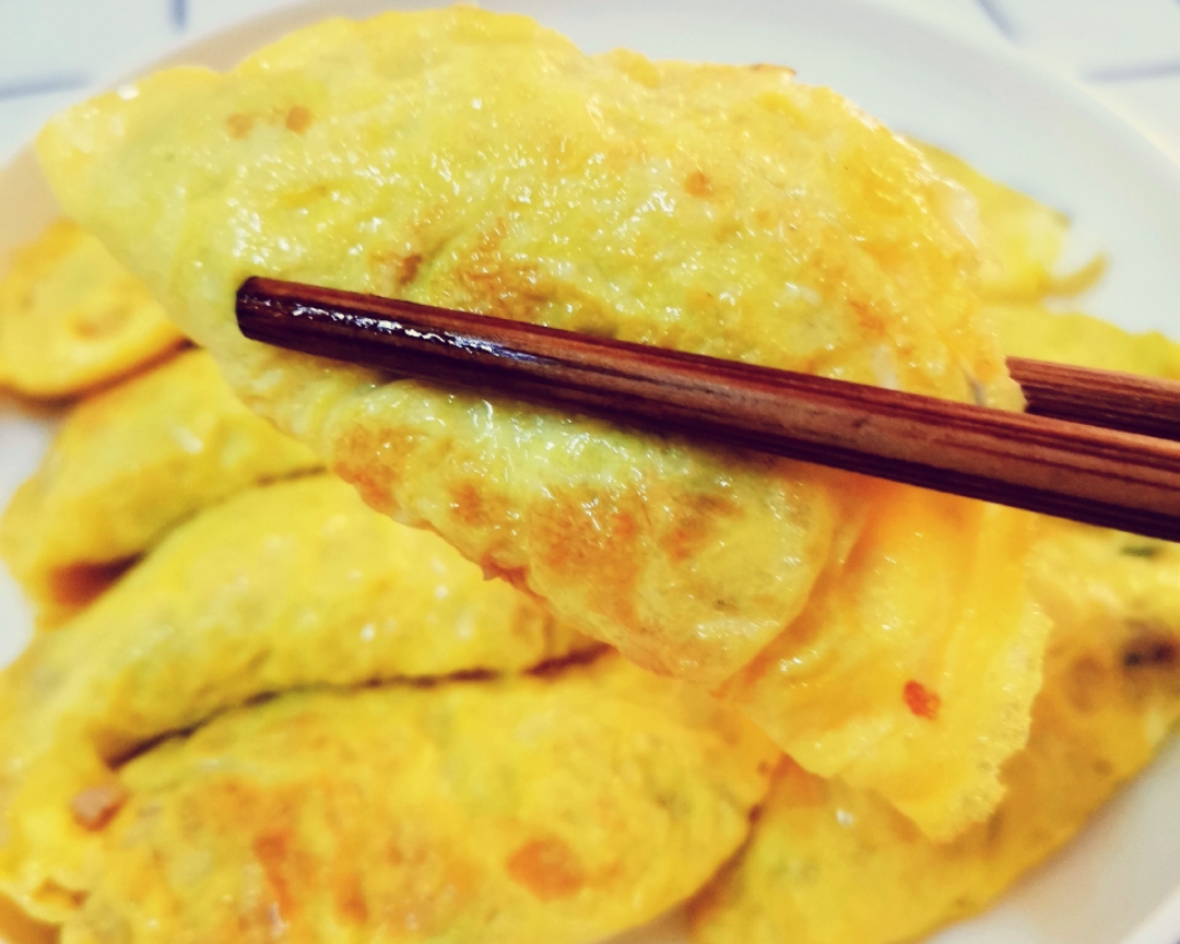 百吃不厌的家常鸡蛋饺🥟