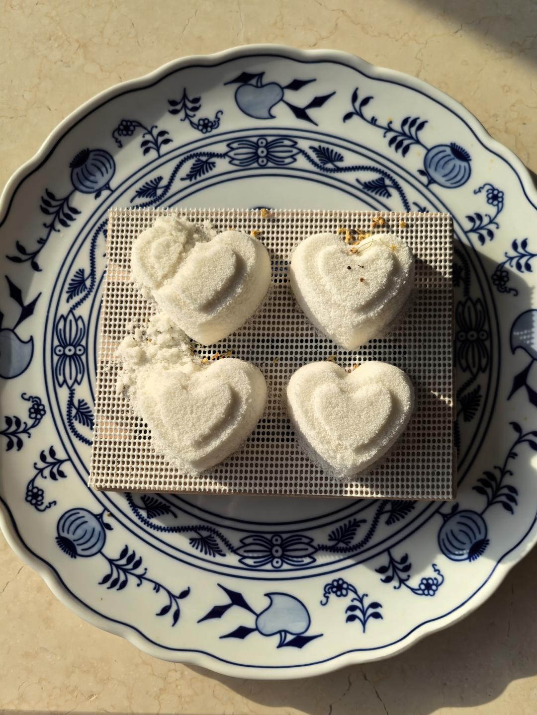 中式传统小方糕 松糕 米糕 蒸糕