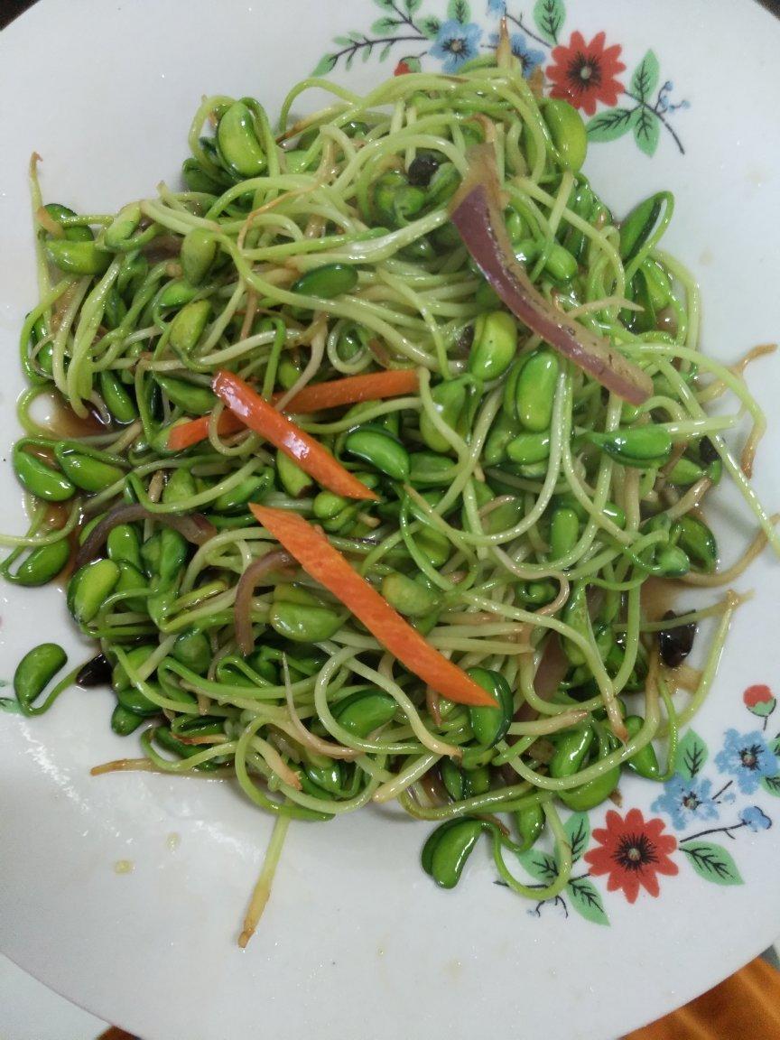 自己快速省事发嫩而高的豆芽（绿豆黄豆黑豆青豆红豆等等都能生哦）