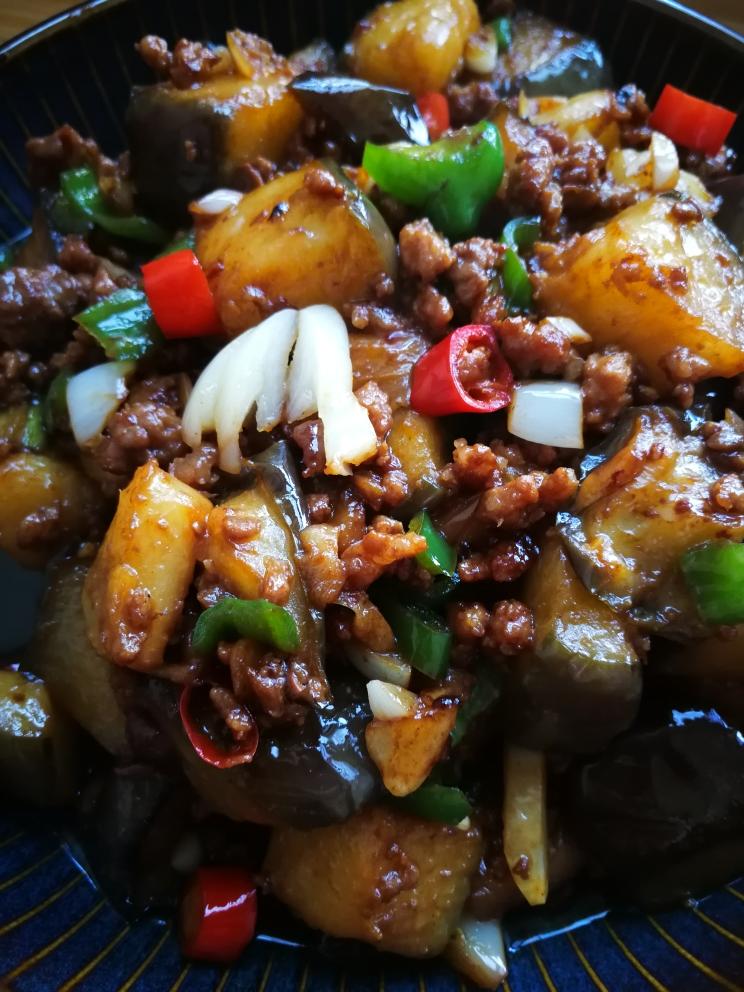 肉沫茄子的做法