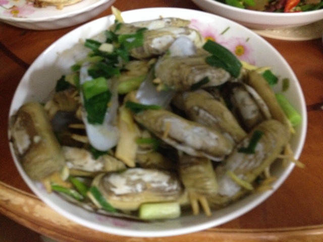 酱爆老蛏
