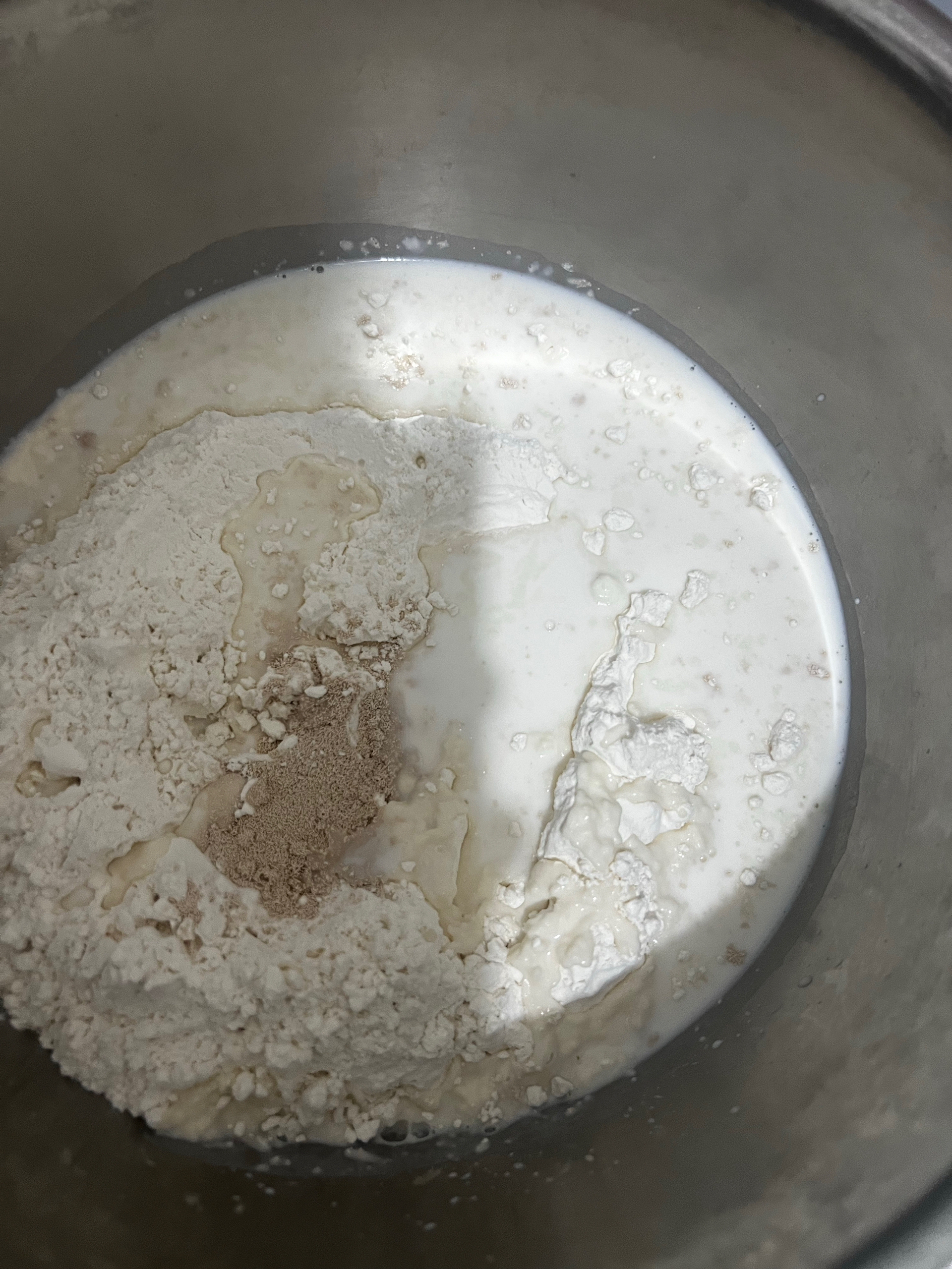 奶香小馒头（一次发酵）的做法 步骤1