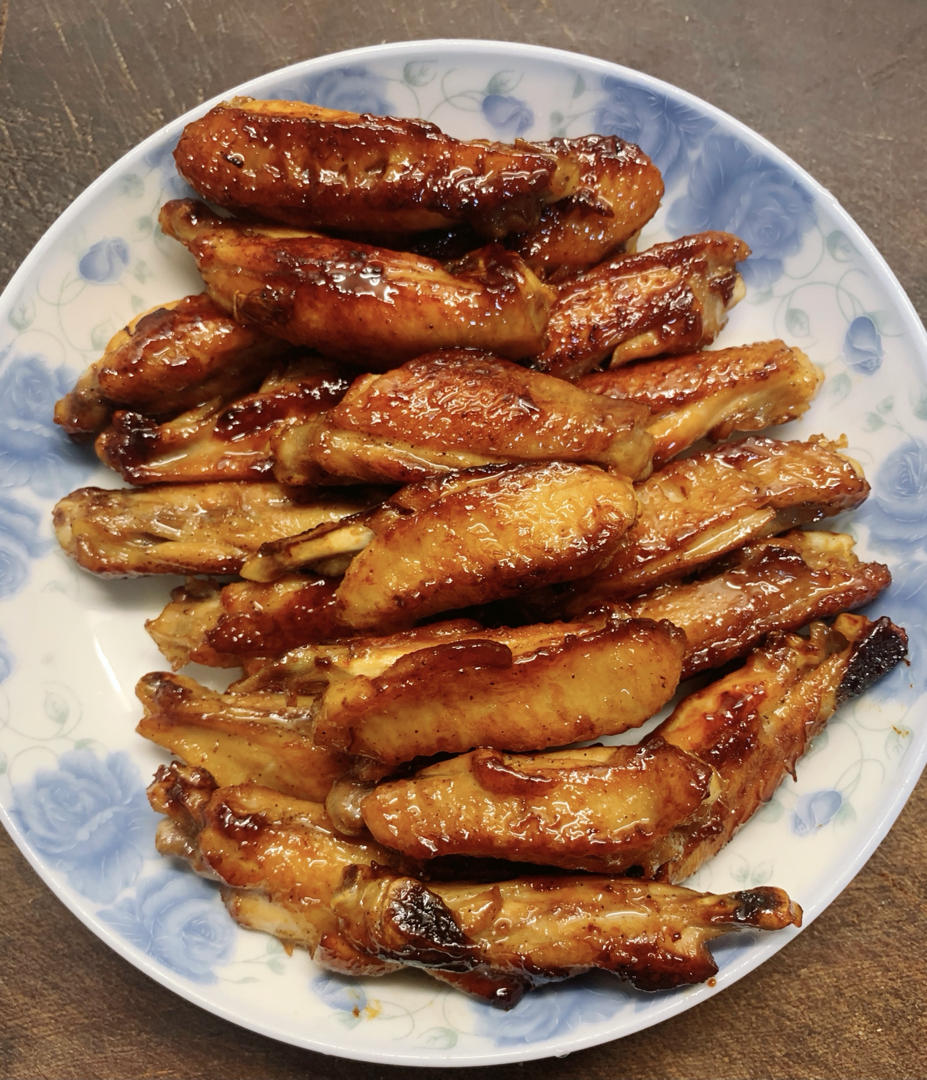 不舔手指算我输‼️做法超简单的鲜嫩多汁秘制小鸡翅🔥