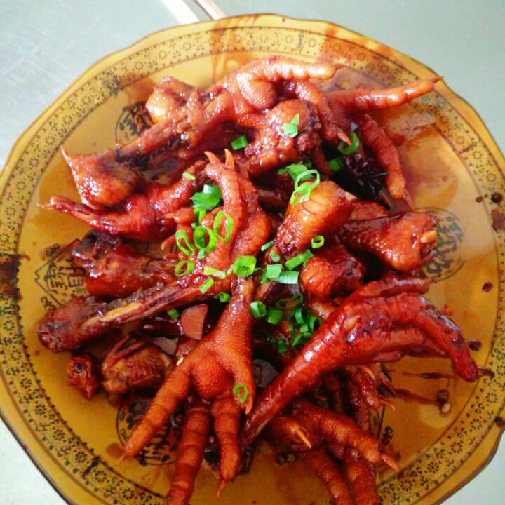 秘制红烧鸡爪