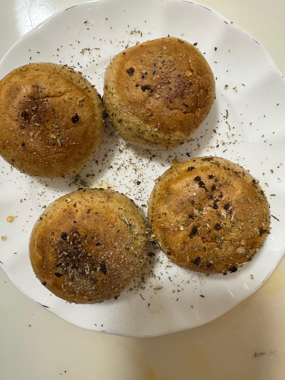 煎蘑菇（简单，用了压力锅）