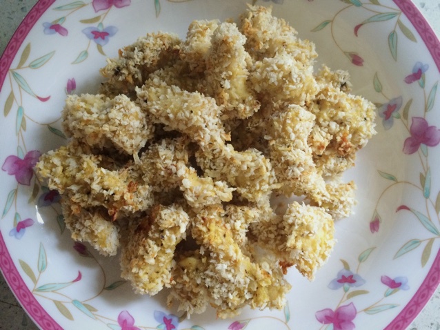 低卡低脂烤箱版鸡米花