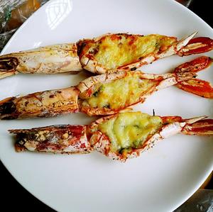 奶酪焗阿根廷红虾的做法 步骤6