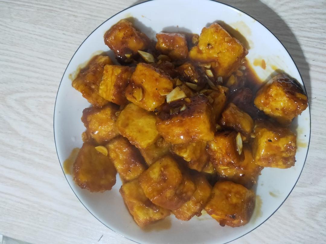 ㊙️一学就会😋好吃不胖的蒜香豆腐