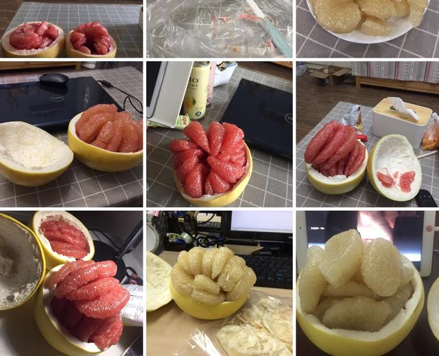 超详细最干净剥柚子法的做法