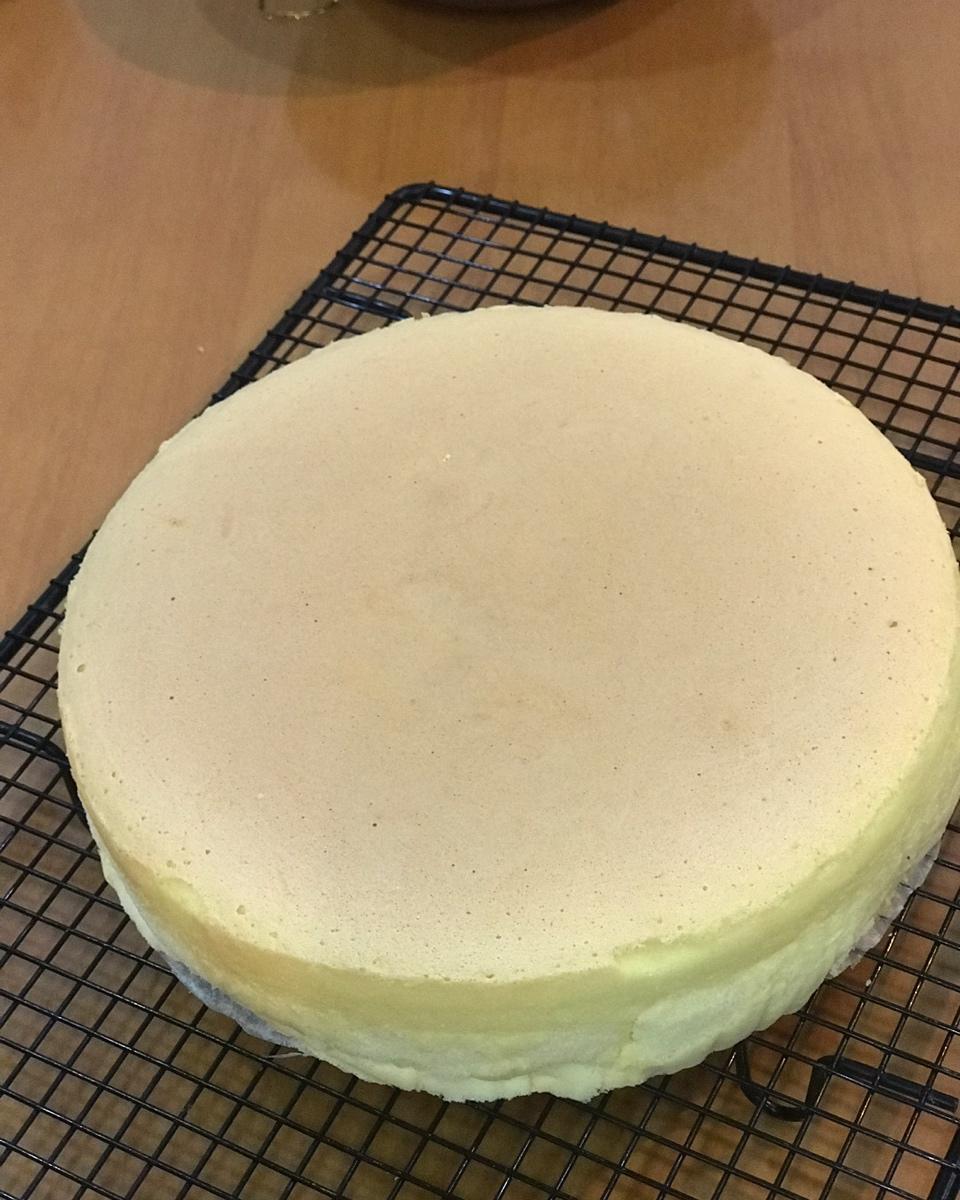 古早味蛋糕三能26*26加高烤盘制作