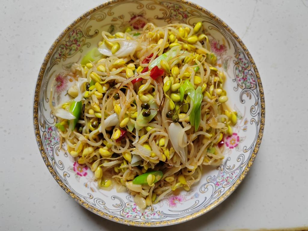 干煸黄豆芽