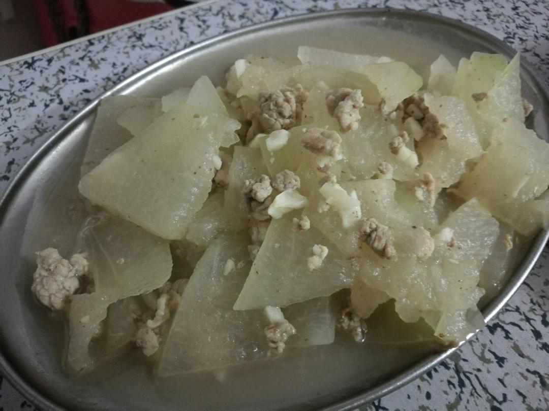 肉末炒冬瓜(超下饭)