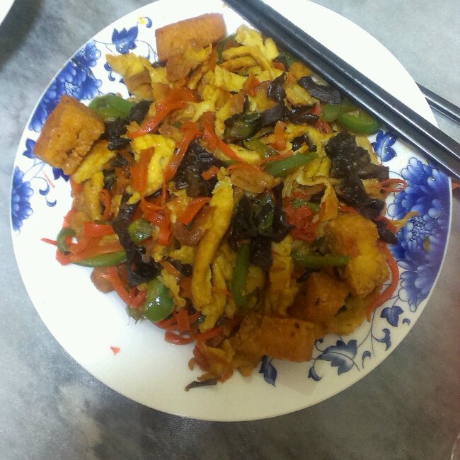 鱼香豆腐