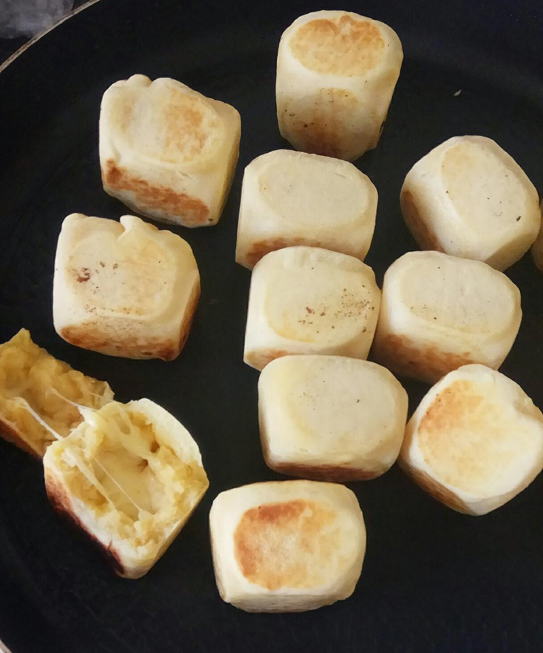 网红紫薯芝士爆浆仙豆糕