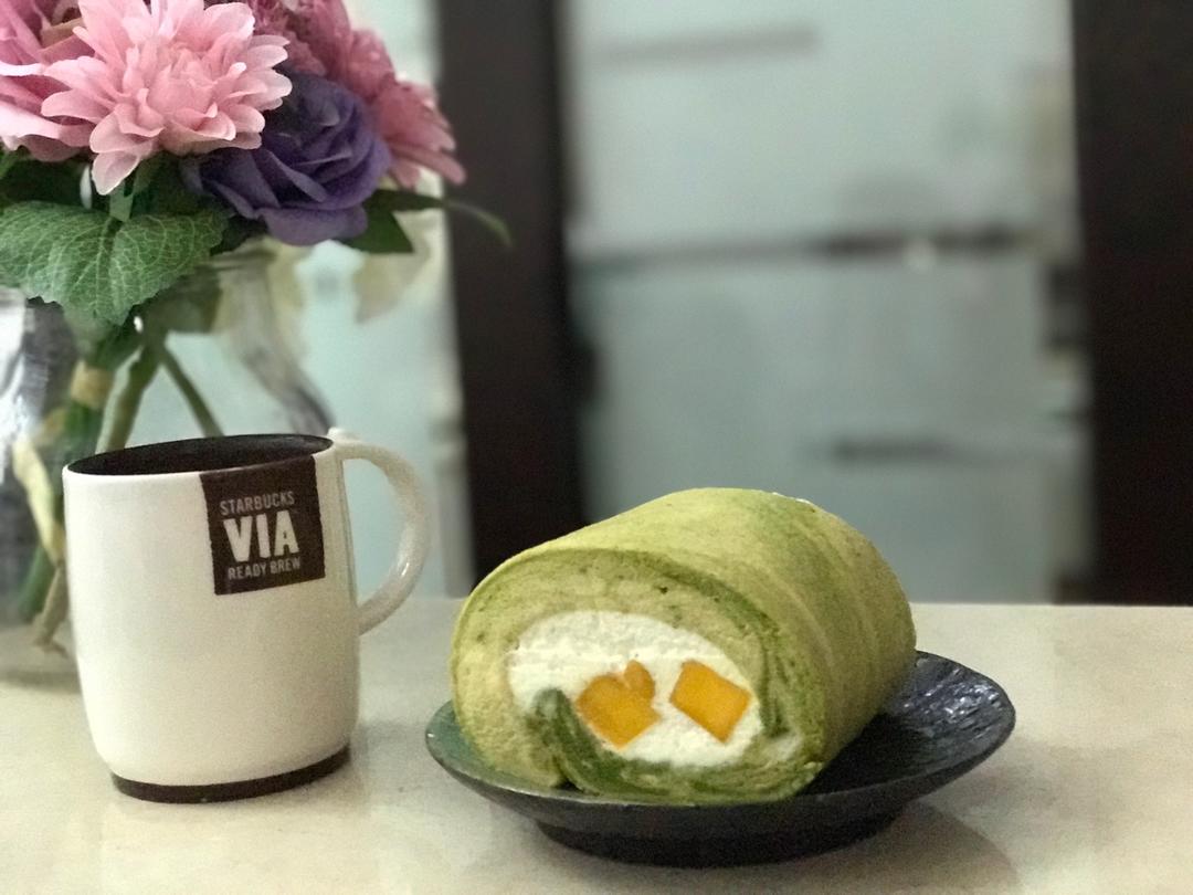 无油酸奶奶酪双享大理石蛋糕卷