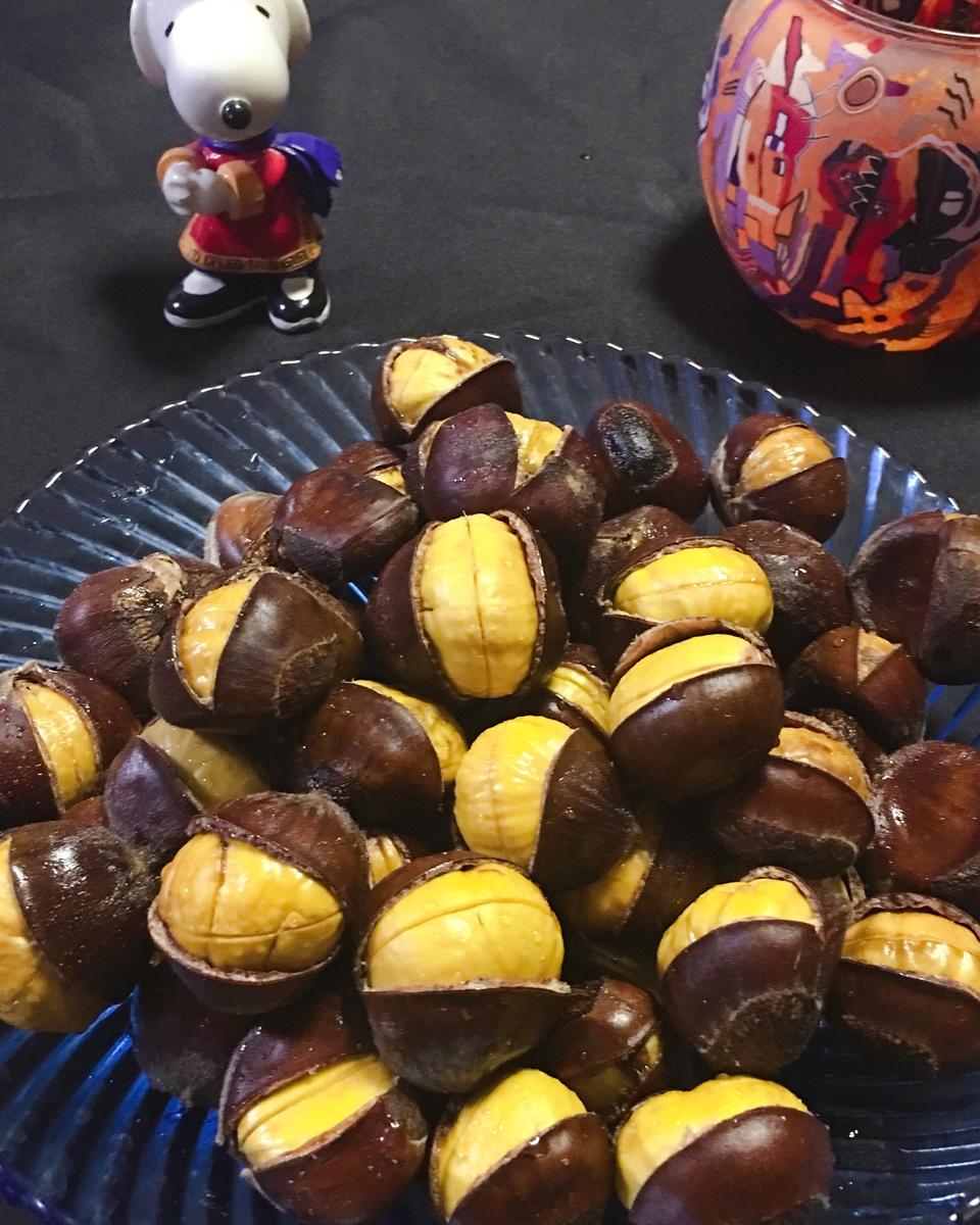 紫燕剪飞云做的堂妈小厨糖烤爆栗