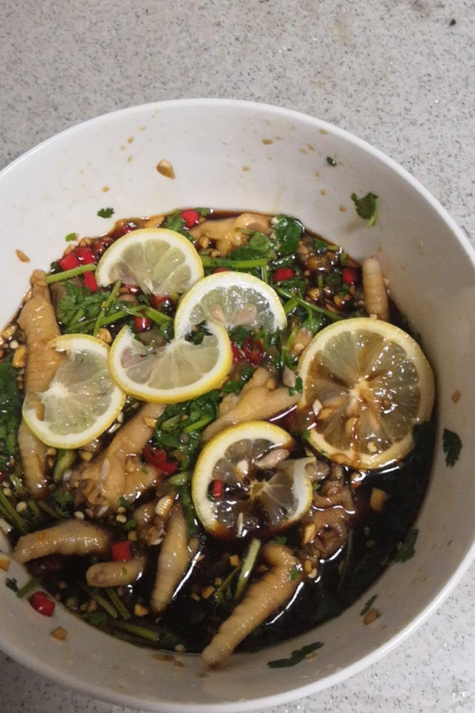 超好吃的🍋酸辣凤爪