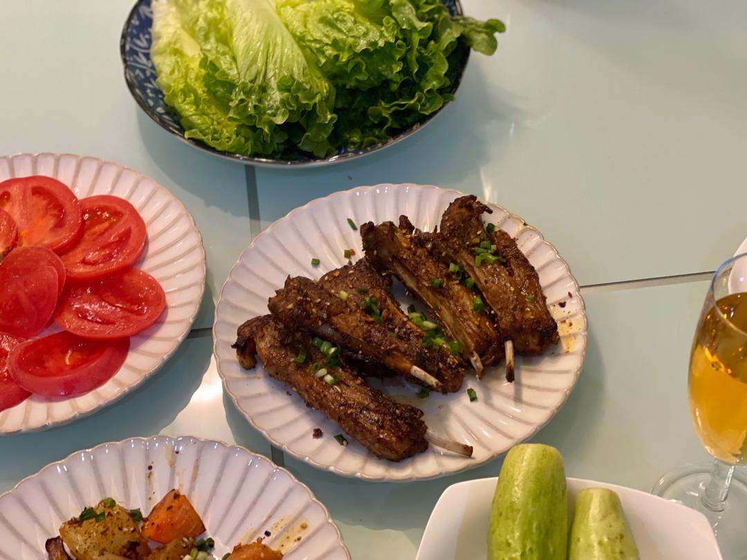 烤羊排的做法