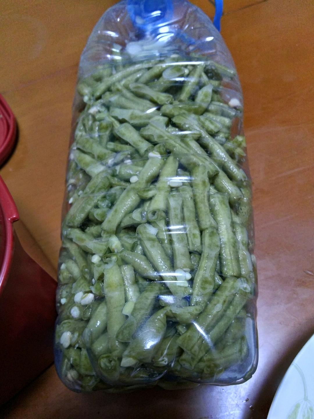 自制简单无添加剂酸豆角